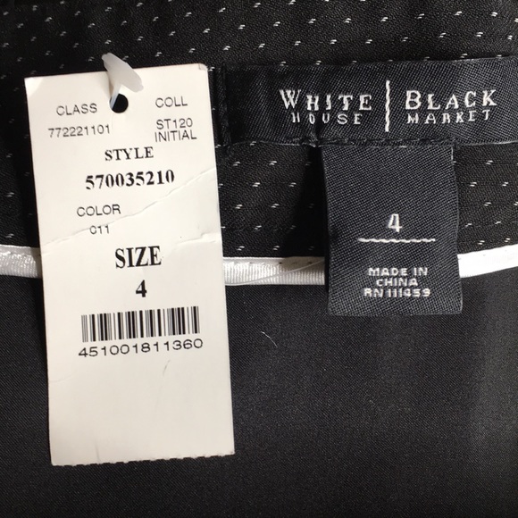 WHBM White House Black Market Skirt Size 4 - Picture 7 of 7